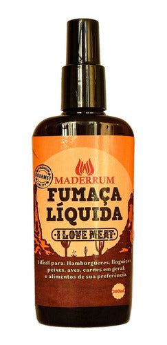 Fumaça Líquida Maderrum Defumada 200ml Spray Ñ É Cantagallo 0