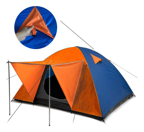 4-Person Reinforced Lightweight Beach Dome Tent 3