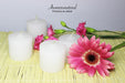 Aromeronatural Pure Paraffin Candles 5x5 - 24 Hours Burn Time 4