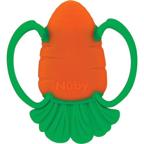 ~? Nuby Veggie Teether For Teething Relief - Soft Bpa-free B 0