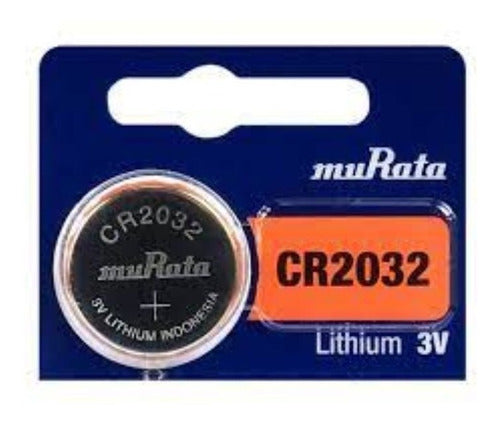 Sony Murata CR2032 Button Batteries Pack of 5 Units 2