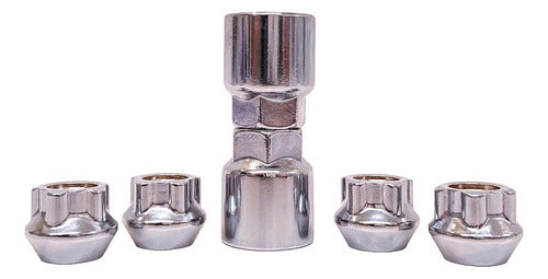 Security Lock Nuts Set for Chevrolet Camaro Chevette 0