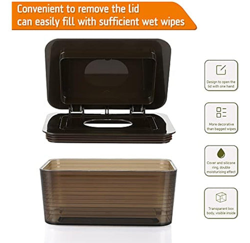 Whiidoom Large Capacity Wipe Dispenser Case 1