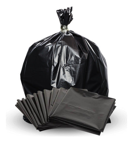 AntePlast 300 Ultra Reinforced Garbage Bags 90x110 Black 45 Microns 0