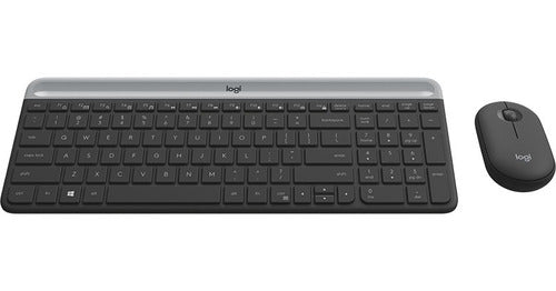 Kit Logitech Teclado Y Mouse Mk470 En Español Macrotec 5