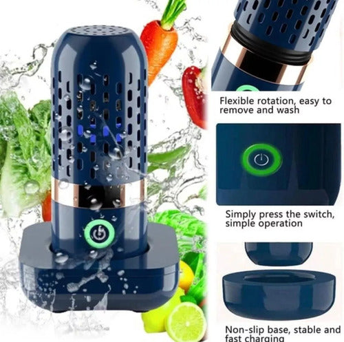 IAMACA Portable Wireless USB Fruit and Vegetable Washer 1