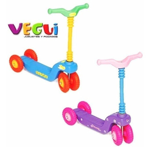 Vegui Kids Plastic Scooter - 4 Wheels 5