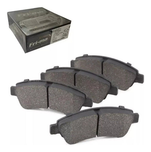 FRIMA Front Brake Pads for Citroen Xsara-Berlino/Peugeot 206-307-208 1