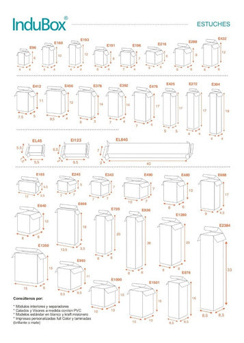 25 White Boxes with Lid T680 (17x8x5cm High) by Indubox 4