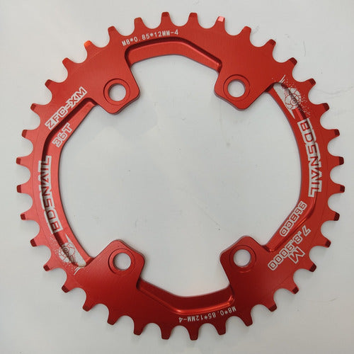 Snail Narrow Wide 36T 96BCD Asymmetric Oval/Round Chainring 3