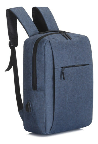 HB Urban Backpack with USB Port for Laptop - Large Anti-Theft 0