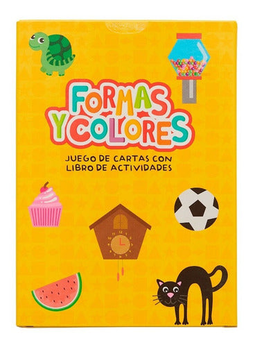 Barco de Papel Cartas Didácticas Con Libro De Actividades Formas Y Colores 0