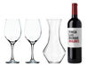 Set Vino Finca Las Moras + 2 Copas Barone 490ml + Decantador 0