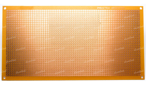 ELUMILED Plaqueta Pcb Experimental Circuitos Perforada Fenolico 20x10 0