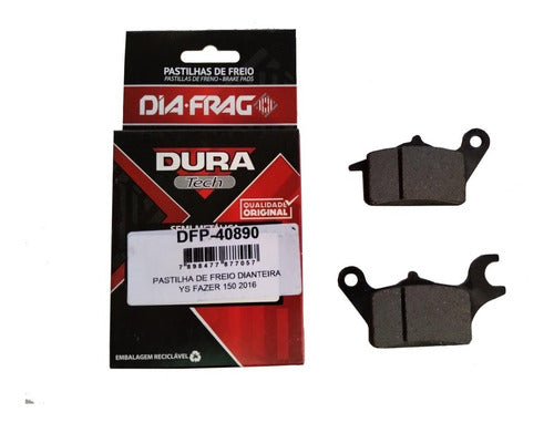 Yamaha Sz 150 Original Quality Brake Pads - Bmd Motos 0