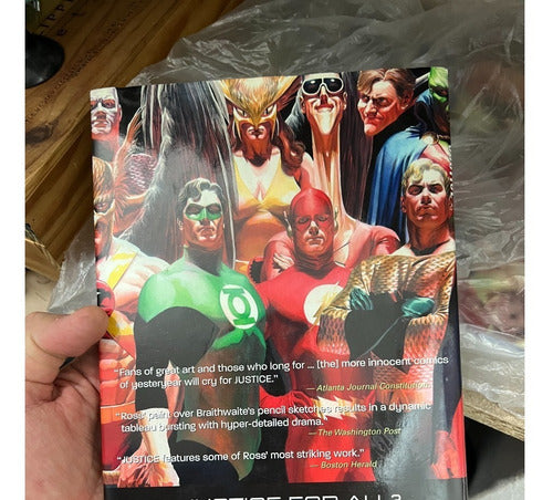 Libro Justice League Comics Alex Ross Superheroes Volumen 1 3