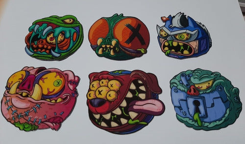 La Colmena De Los Zanganos Madballs Pack Of Magnets Series 2 0