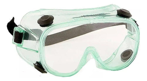 Anatomic PVC Safety Goggles with Anti-Scratch Polycarbonate Visor 0
