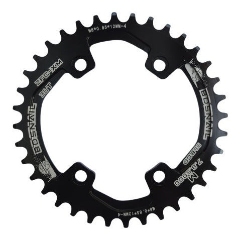 Snail Narrow Wide 36T 96BCD Asymmetric Oval/Round Chainring 0