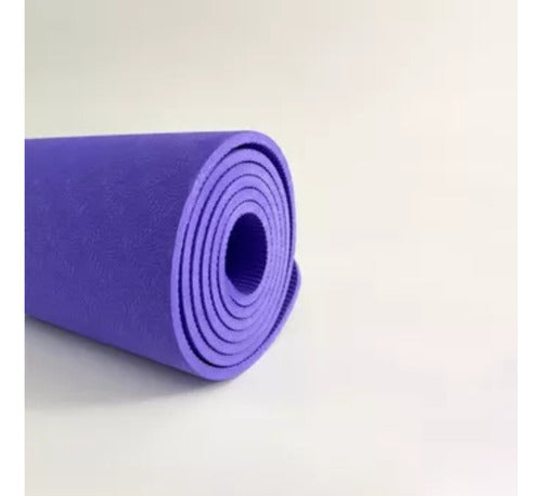 Hyggefit Yoga Mat 5mm TPE with Strap for Pilates Fitness 5