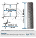 Trefilar Alambrado Romboidal 3" 2,00x10mts Cal 16 1