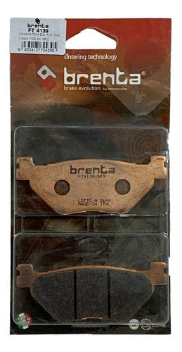 Brenta Rear Brake Pads Ft4139 For Yamaha Tdm 900 0