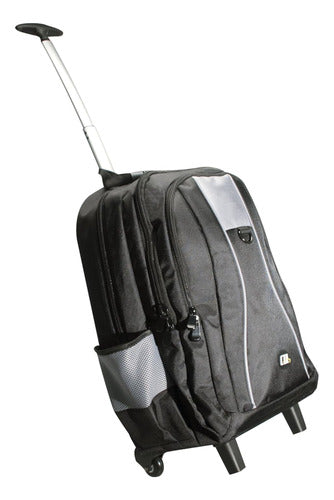 CTA Console Backpack with Handle and Wheels 0