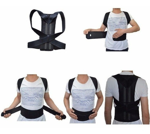 Corset Unique in the Country, with Double Aluminum Support, Posture and Lumbar 3