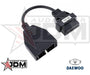 Gm Daewoo 12 Pin To OBD2 16 Pin Adapter + Gift 6