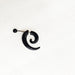 Acrylic Steel Spiral Fake Expander Horn Earrings Piercing 3-4 cm 15