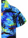 V.H.O. Funky Hawaiian Shirt, Shortsleeve, Surf, Blue, XS 4