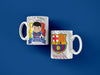 Diseños Plantillas Tazas Aqui Toma Fan Barcelona Sublimación 4