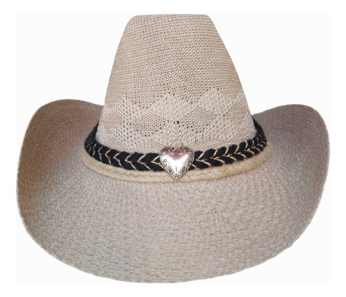 MAIE GUTIERREZ Cowboy Texano Hippie Chic Boho Hat for Women 0