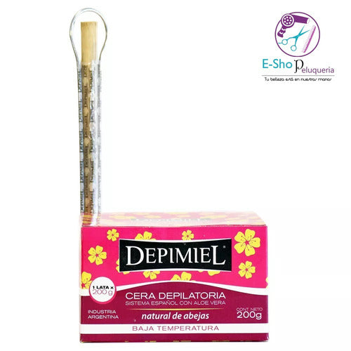 Depimiel Natural Wax in Can 200g 1