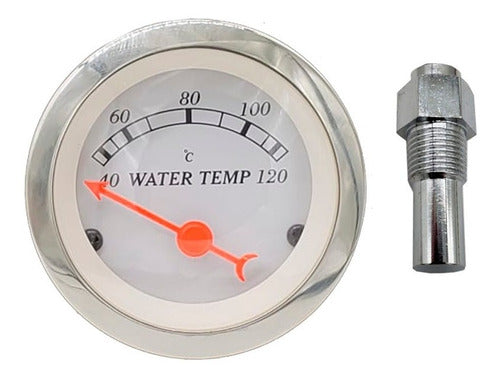 Auto Gauge Temperatua Agua 52mm Serie Classic C/ Sensor 1