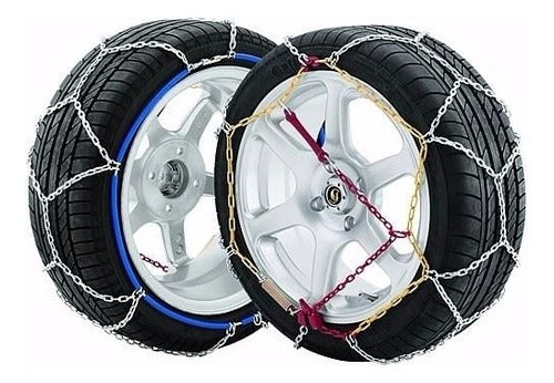 Snow Chains for Ice/Mud/Rolled Dirt 205/55 R16 3
