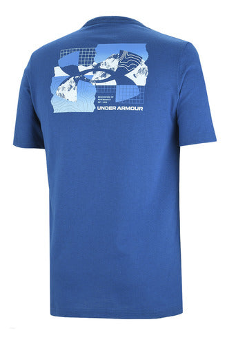 Under Armour Tear Grid Men's Blue T-Shirt | Dexter 5