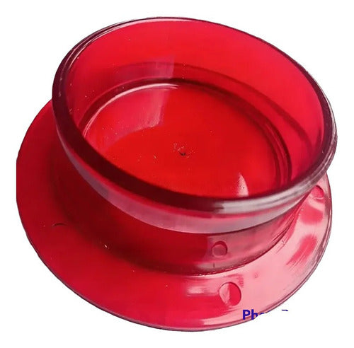 SM Anti-Tip Acrylic Feeder Waterer for Hamsters and Guinea Pigs X10 1