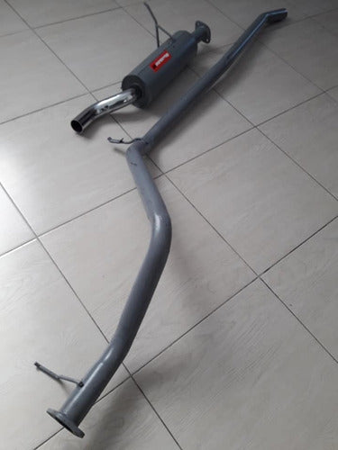 Bellasilens Medium Exhaust Peugeot 307 with Chrome Tip 5