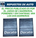 Juego X 2 Barreros Babero De Goma Fiat Ducato Trasero 4