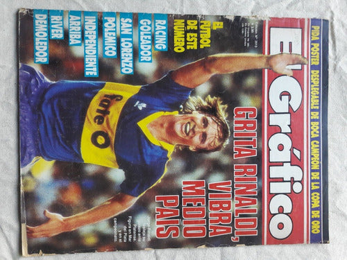 El Gráfico Nº 3513 Febrero 1987 Boca Campeon Copa Oro 3