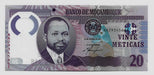 Fk Billete Mozambique 20 Meticais 2011 P-149a Polimero U N C 0