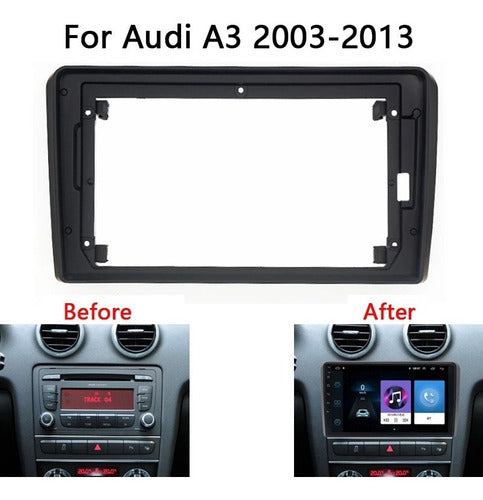 Mr. Interface Audi A3 9'' Stereo Adapter Frame MRAU016N DIN 2