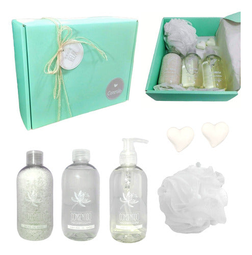Spa Zen Jasmine Aroma Gift Box Set for Ultimate Relaxation - Set Kit Caja Regalo Gift Box Spa Zen Jazmín Aroma N25 Relax