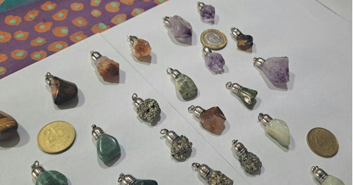 Natural Semi-Precious Stone Charms Kit - Set of 50 8