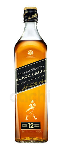 Whisky Johnnie Walker Black Label 750ml 12 Años 0