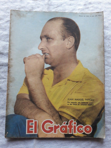 Revista El Grafico N° 1680 Año 1951 Juan Manuel Fangio 0