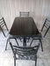 Dining Set with Steel Frame * Promo C * 2