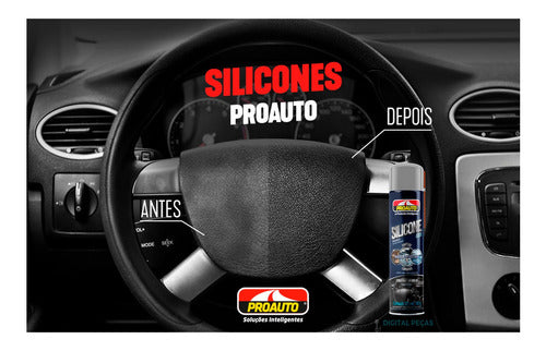 Silicone Multiuso Aqua Para Limpeza Automotiva - Proauto 3