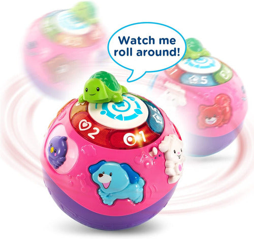 Bola Wiggle & Crawl Da Vtech, Roxa (exclusivo Da Amazon) 1